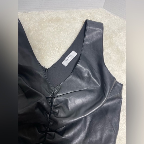 Bailey 44 Vegan Leather Dress | Made in USA - Picture 4 of 13